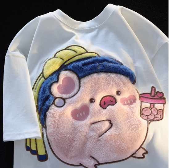 little boba pig t-shirt